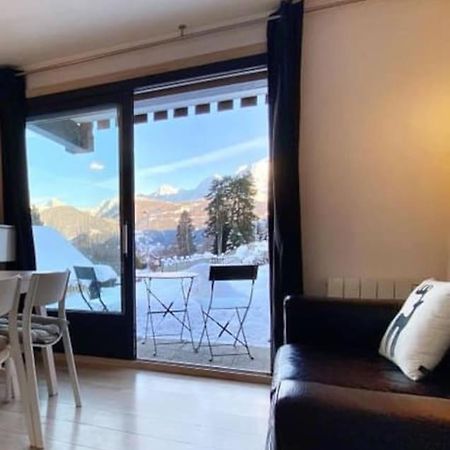 La Marmotte: Vue Mont Blanc, Terrasse, Parking Lejlighed Combloux Eksteriør billede